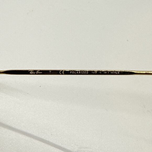 Ray-Ban RB3293 001/84 Sunglasses Gold FRAMES Brown Gradient Lens 63-13 Polarized - Picture 9 of 16